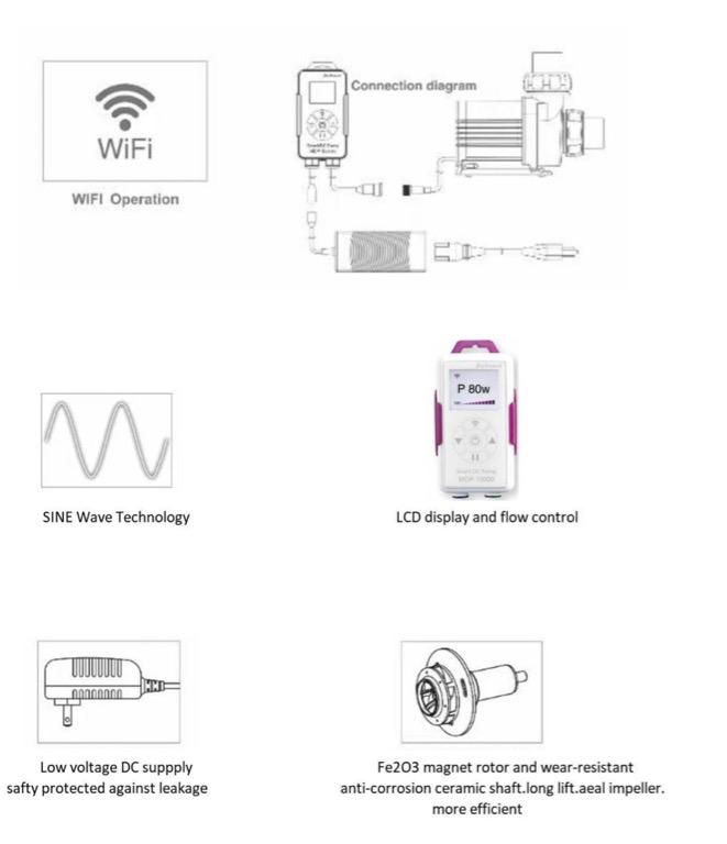 Jebao MDP-10000 Smart DC Water Pump – AquaForest Aquarium Studio